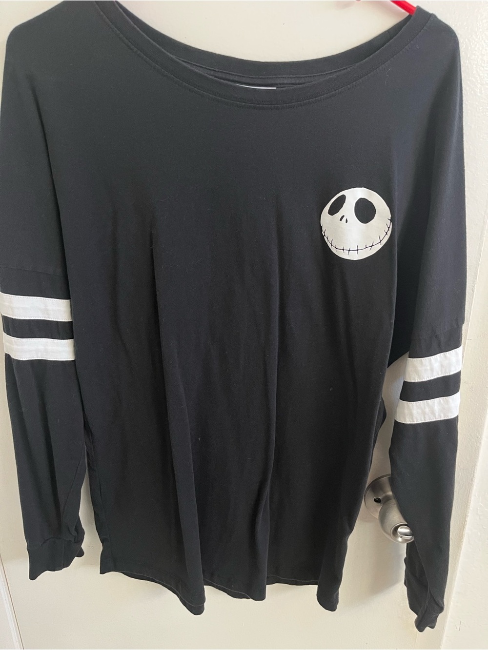 Disney’s The Nightmare Before Christmas Black Long Sleeve Spirit Jersey